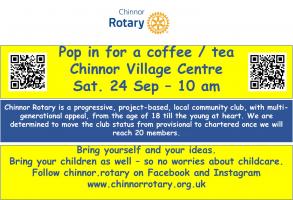 Chinnor Coffee morning 24 Sep 2022